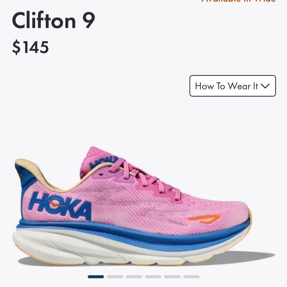 Hoka Clifton 9 size 10